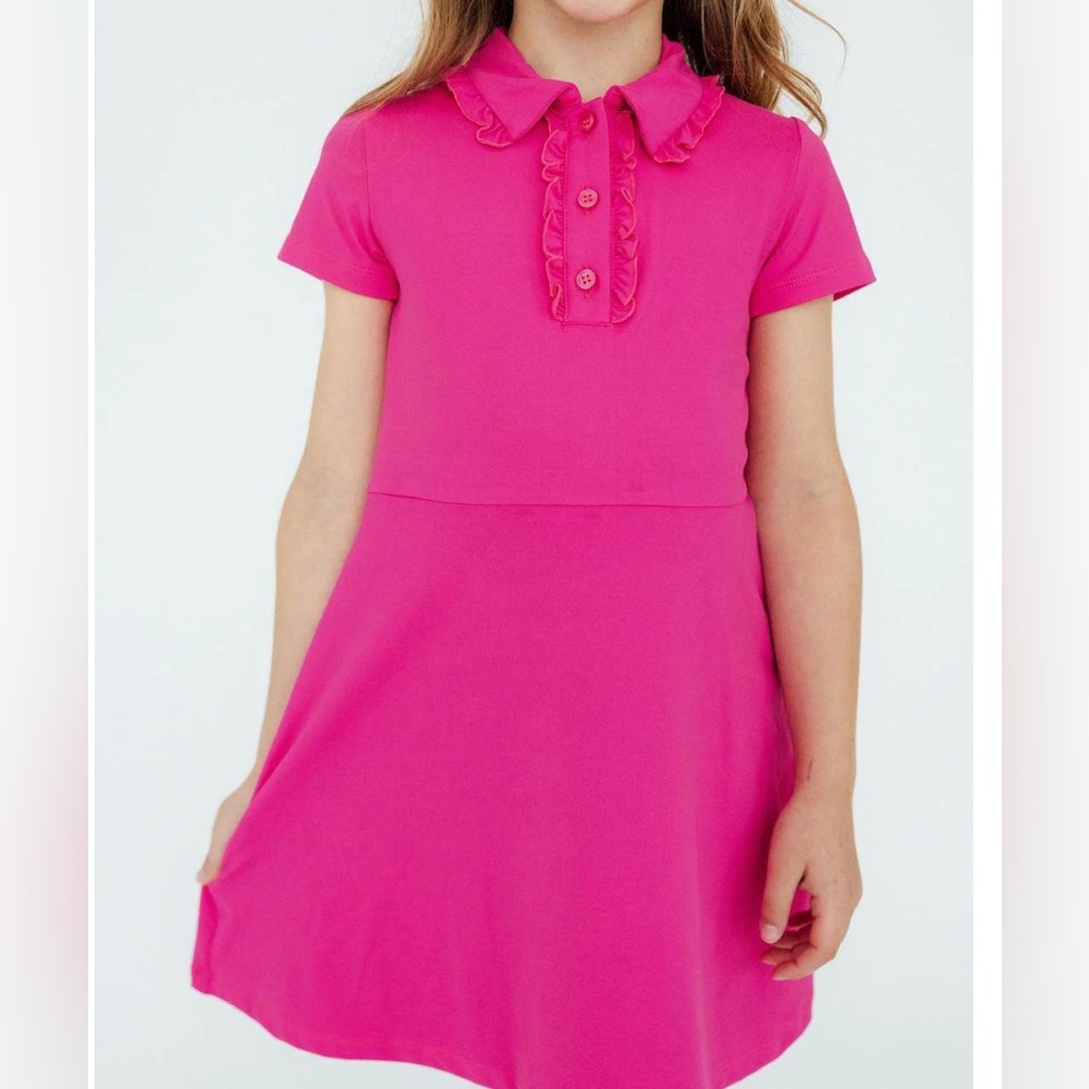 NWT Mila and Rose Hot Pink Kids Casual Dress
